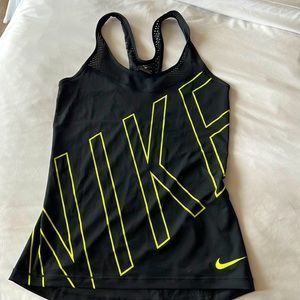 Lightly worn Nike sports tank